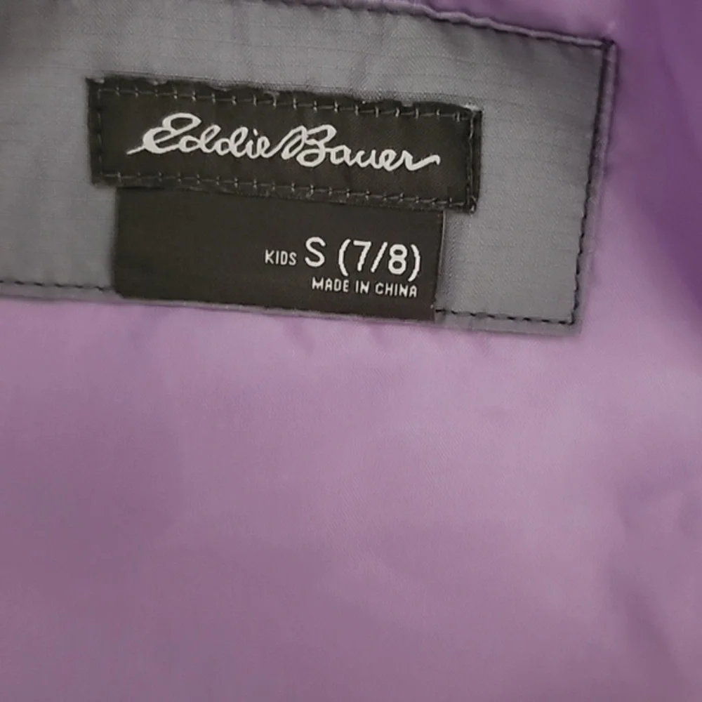 Eddie bauer lite weight jacket size 7/8‎